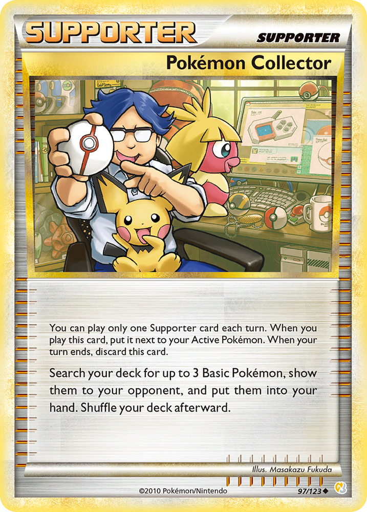 Pokemon Collector (97/123) [HeartGold & SoulSilver: Base Set] - PokeCharles PokeStore