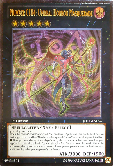 Number C104: Umbral Horror Masquerade (UTR) [JOTL-EN056] Ultimate Rare - PokeCharles PokeStore