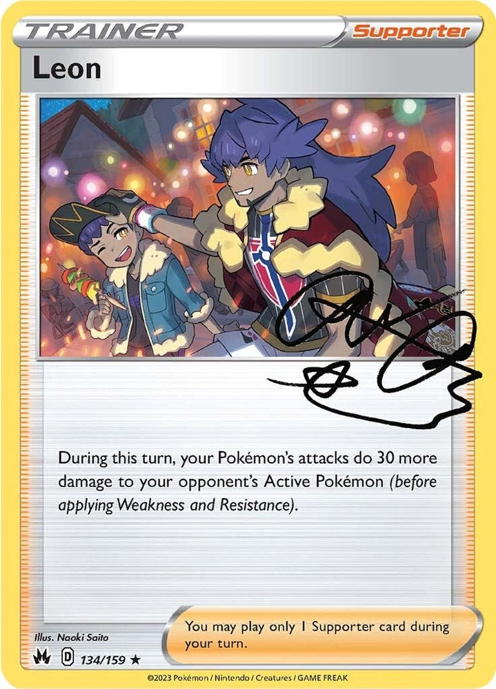 Leon (134/159) [Sword & Shield: Crown Zenith] - PokeCharles PokeStore