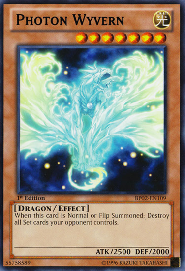 Photon Wyvern [BP02-EN109] Mosaic Rare - PokeCharles PokeStore