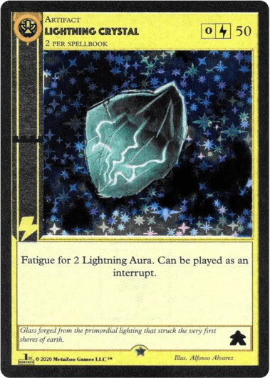Lightning Crystal [Sample Cards]