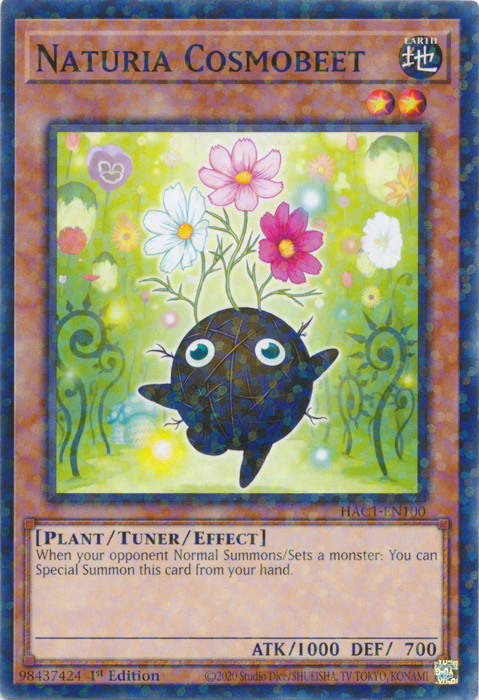 Naturia Cosmobeet (Duel Terminal) [HAC1-EN100] Common - PokeCharles PokeStore
