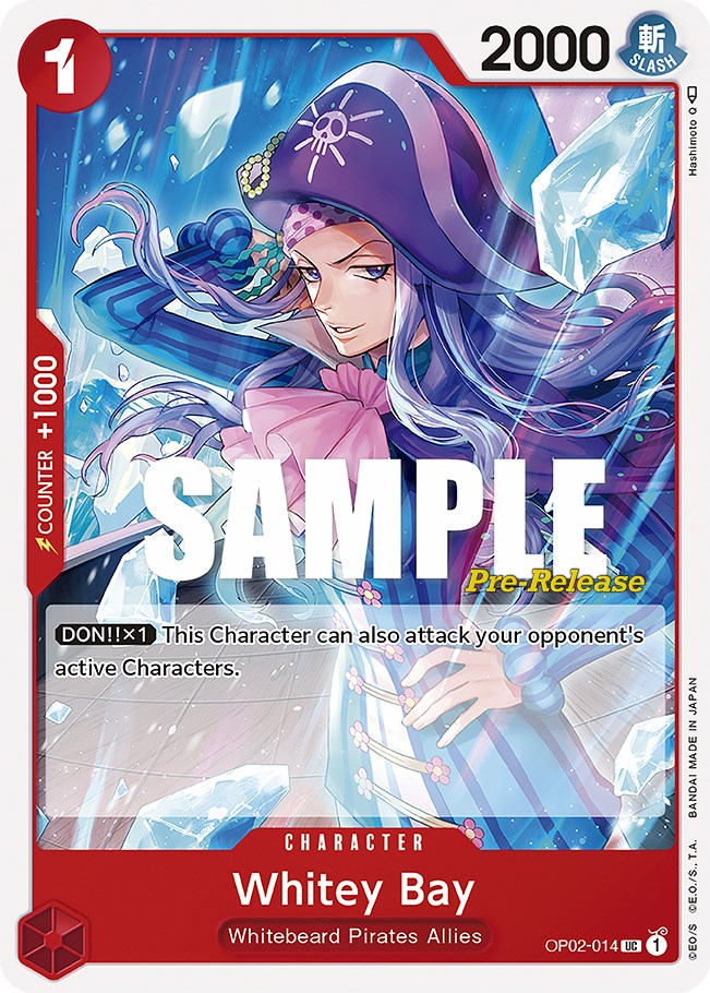 Whitey Bay [Paramount War Pre-Release Cards] - PokeCharles PokeStore