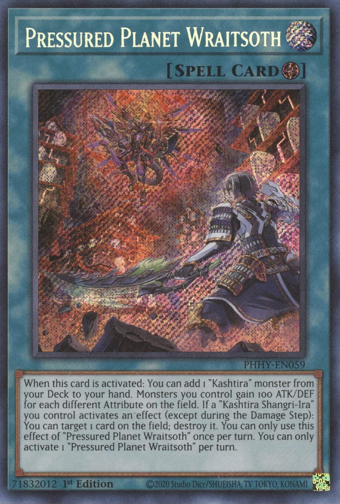 Pressured Planet Wraitsoth [PHHY-EN059] Secret Rare - PokeCharles PokeStore