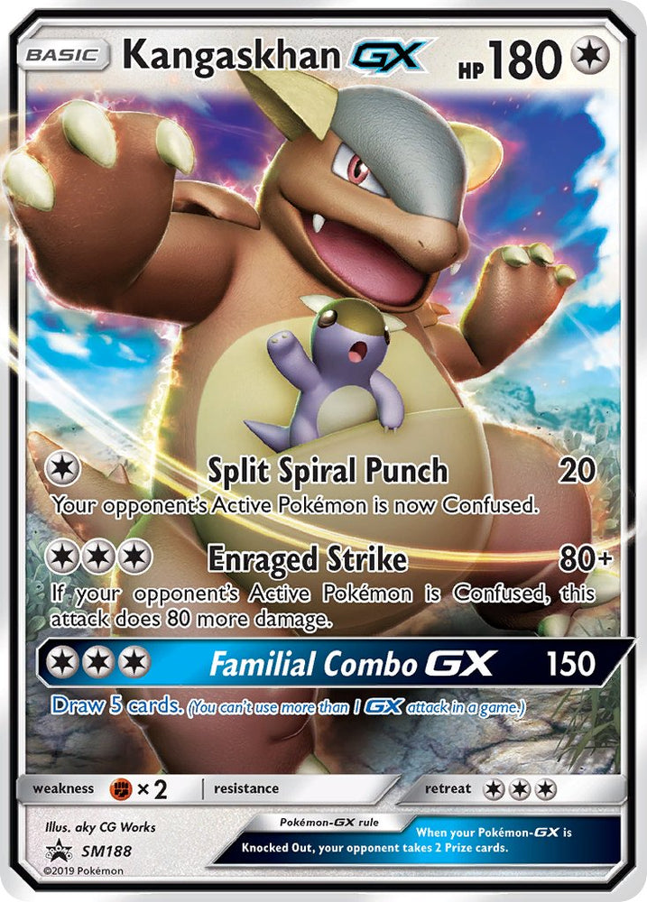 Kangaskhan GX (SM188) [Sun & Moon: Black Star Promos] - PokeCharles PokeStore