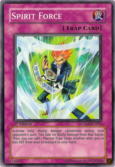 Spirit Force [CRMS-EN064] Super Rare - PokeCharles PokeStore