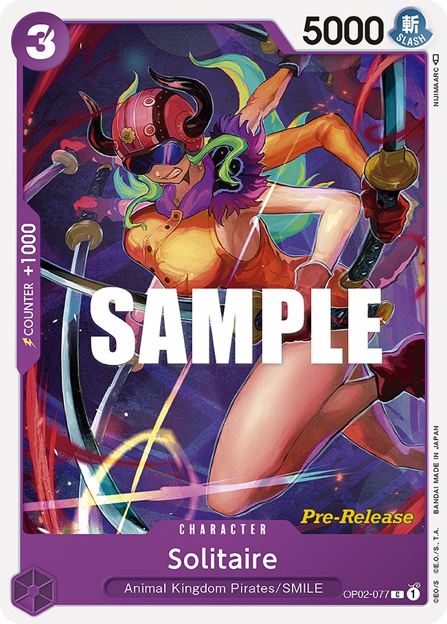 Solitaire [Paramount War Pre-Release Cards] - PokeCharles PokeStore