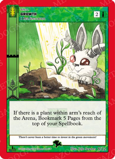 Growth [Cryptid Nation: Wilderness First Edition Theme Deck]