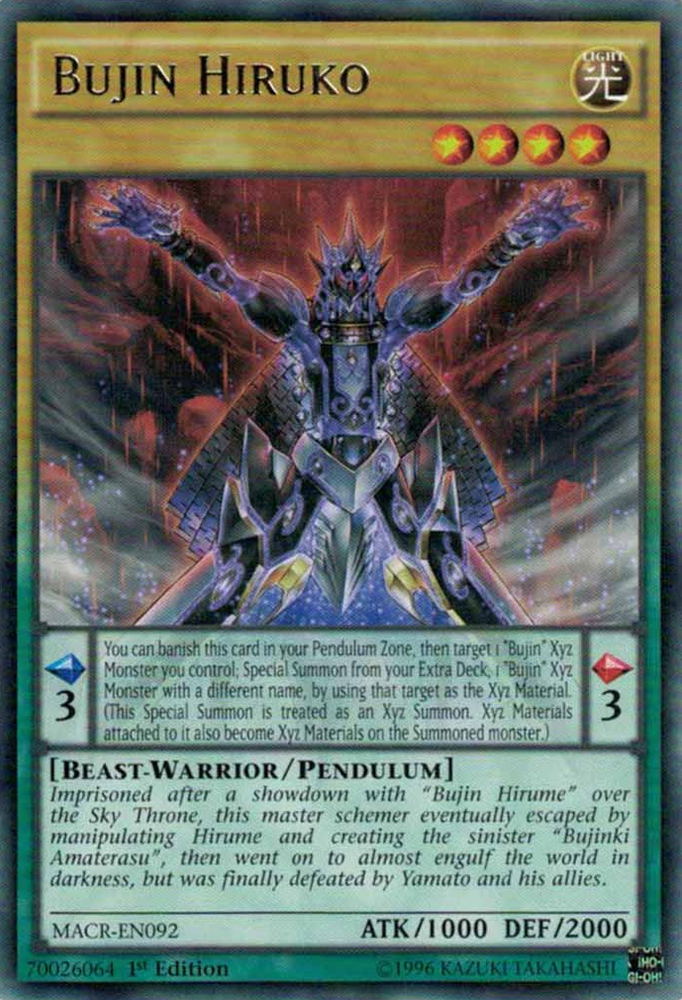 Bujin Hiruko [MACR-EN092] Rare - PokeCharles PokeStore