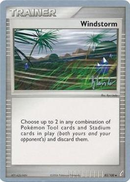 Windstorm (85/100) (Empotech - Dylan Lefavour) [World Championships 2008] - PokeCharles PokeStore