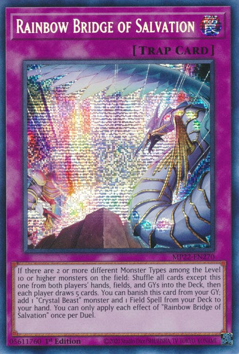 Rainbow Bridge of Salvation [MP22-EN270] Prismatic Secret Rare - PokeCharles PokeStore