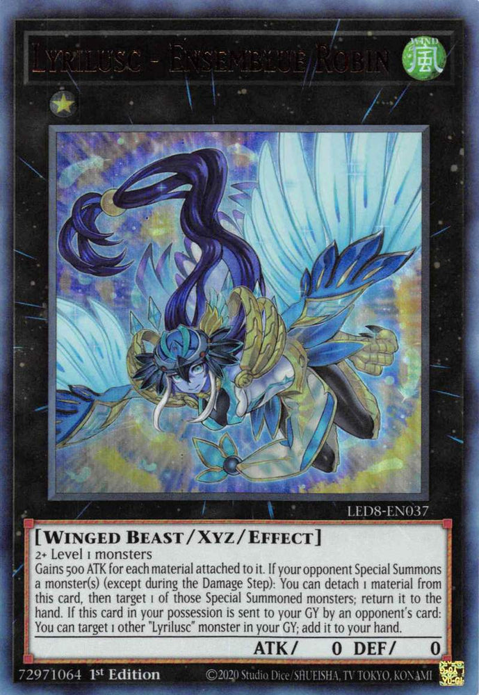 Lyrilusc - Ensemblue Robin [LED8-EN037] Ultra Rare - PokeCharles PokeStore