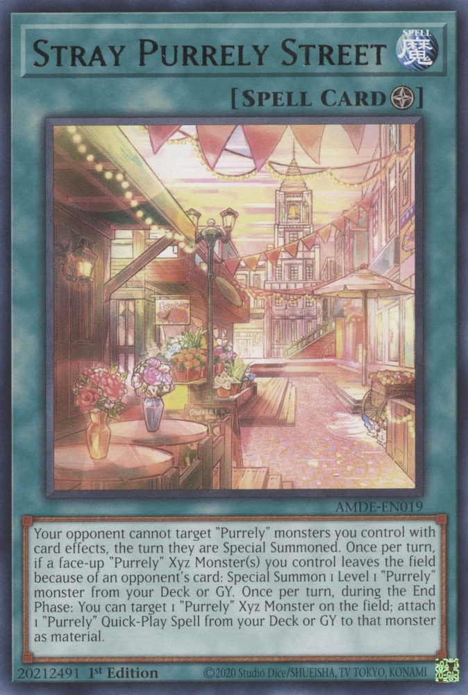 Stray Purrely Street [AMDE-EN019] Rare - PokeCharles PokeStore