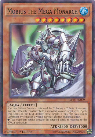 Mobius the Mega Monarch [SP15-EN009] Shatterfoil Rare - PokeCharles PokeStore