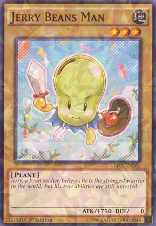 Jerry Beans Man [BP03-EN001] Shatterfoil Rare - PokeCharles PokeStore