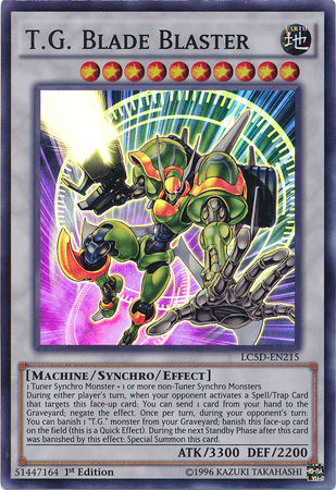 T.G. Blade Blaster [LC5D-EN215] Super Rare - PokeCharles PokeStore