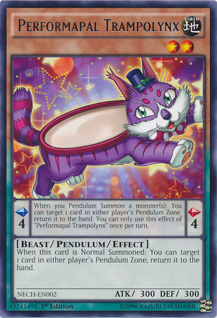 Performapal Trampolynx [NECH-EN002] Rare - PokeCharles PokeStore