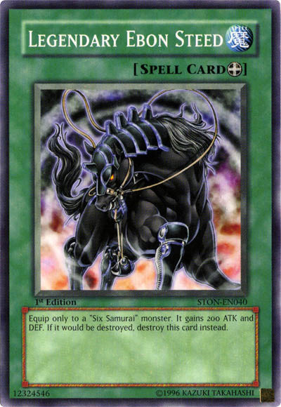 Legendary Ebon Steed [STON-EN040] Common - PokeCharles PokeStore
