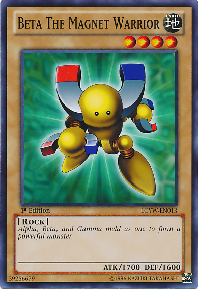 Beta the Magnet Warrior [LCYW-EN013] Common - PokeCharles PokeStore