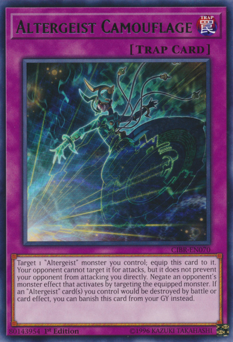 Altergeist Camouflage [CIBR-EN070] Rare - PokeCharles PokeStore