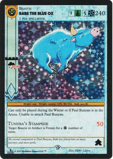 Babe The Blue Ox [Sample Cards]