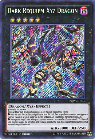 Dark Requiem Xyz Dragon [INOV-EN049] Secret Rare - PokeCharles PokeStore