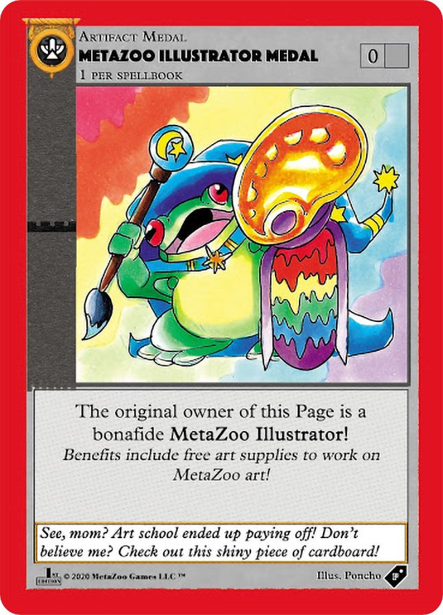 Metazoo Illustrator Medal [Medals]