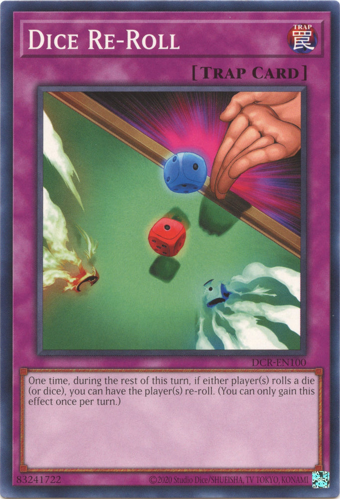 Dice Re-Roll (25th Anniversary) [DCR-EN100] Common - PokeCharles PokeStore