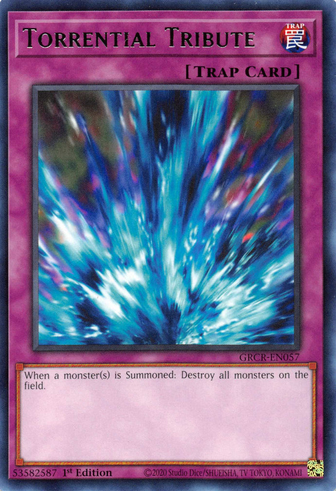Torrential Tribute [GRCR-EN057] Rare - PokeCharles PokeStore