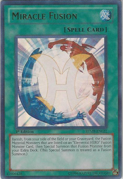 Miracle Fusion [RYMP-EN021] Ultra Rare - PokeCharles PokeStore