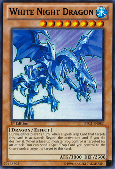White Night Dragon [BP02-EN083] Rare - PokeCharles PokeStore