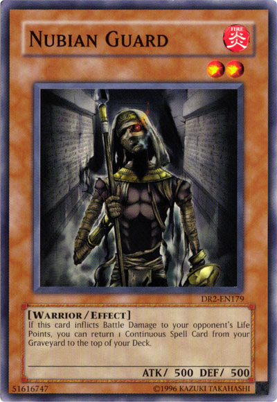 Nubian Guard [DR2-EN179] Common - PokeCharles PokeStore