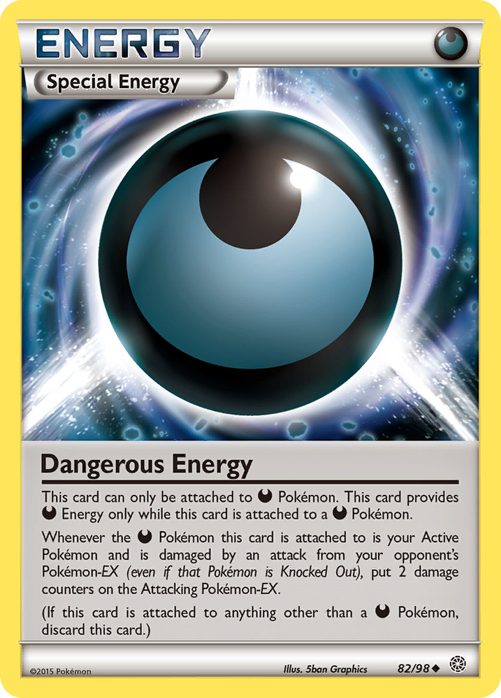Dangerous Energy (82/98) [XY: Ancient Origins] - PokeCharles PokeStore
