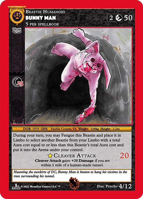 Bunny Man [Hopkinsville Goblin King Starter Deck]