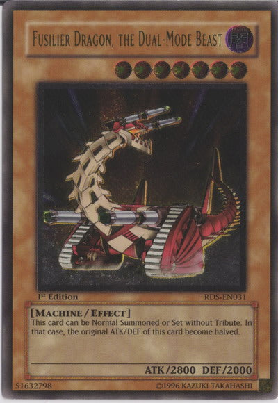 Fusilier Dragon, the Dual-Mode Beast [RDS-EN031] Ultimate Rare - PokeCharles PokeStore