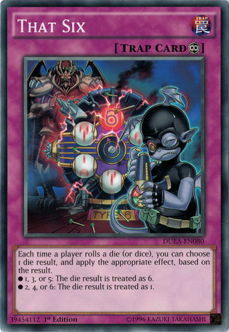 That Six [DUEA-EN080] Common - PokeCharles PokeStore
