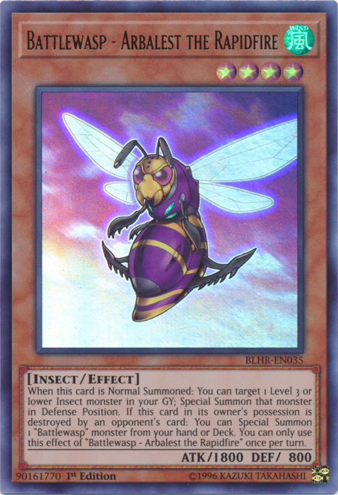 Battlewasp - Arbalest the Rapidfire [BLHR-EN035] Ultra Rare - PokeCharles PokeStore