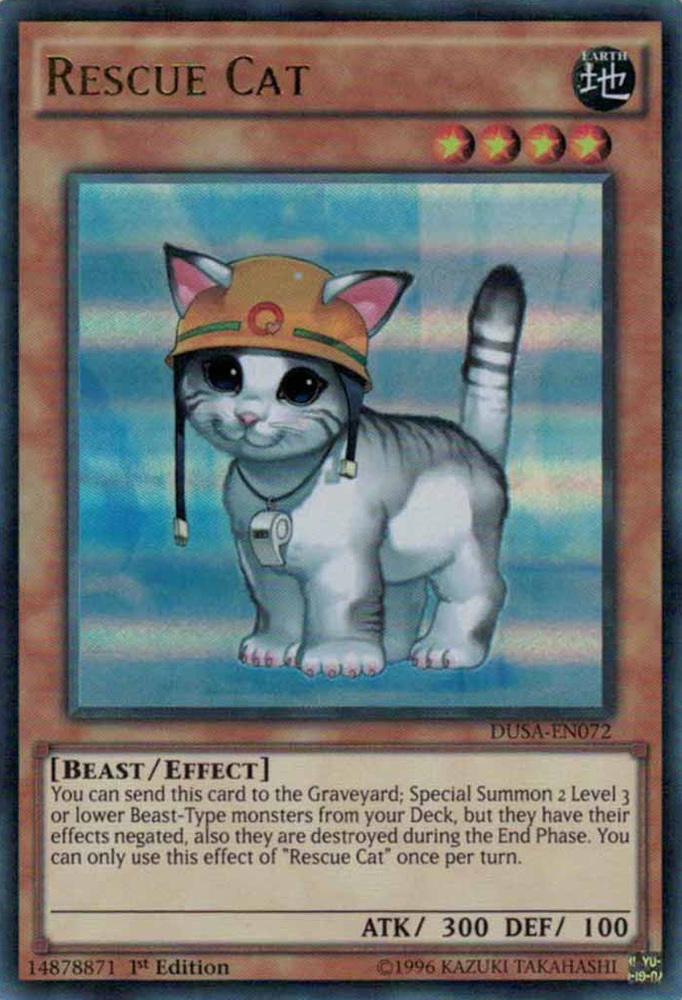 Rescue Cat [DUSA-EN072] Ultra Rare - PokeCharles PokeStore