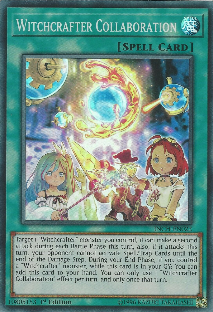 Witchcrafter Collaboration [INCH-EN022] Super Rare - PokeCharles PokeStore