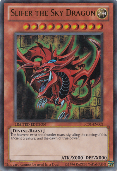 Slifer the Sky Dragon [LC01-EN002] Ultra Rare - PokeCharles PokeStore