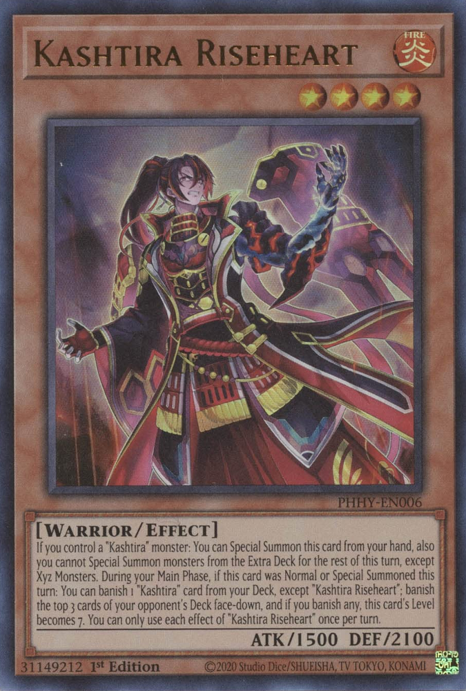 Kashtira Riseheart [PHHY-EN006] Ultra Rare - PokeCharles PokeStore