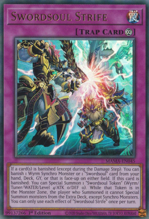 Swordsoul Strife [MAMA-EN045] Ultra Rare - PokeCharles PokeStore