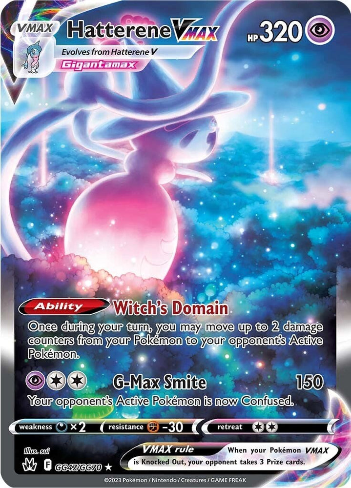 Hatterene VMAX (GG47/GG70) [Sword & Shield: Crown Zenith] - PokeCharles PokeStore