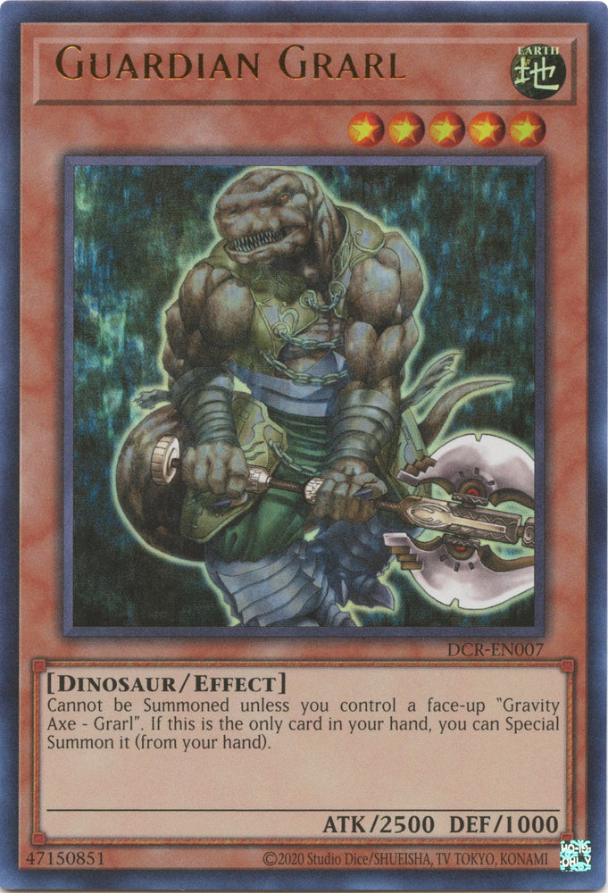 Guardian Grarl (25th Anniversary) [DCR-EN007] Ultra Rare - PokeCharles PokeStore