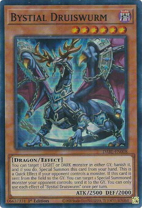 Bystial Druiswurm [DABL-EN008] Super Rare - PokeCharles PokeStore