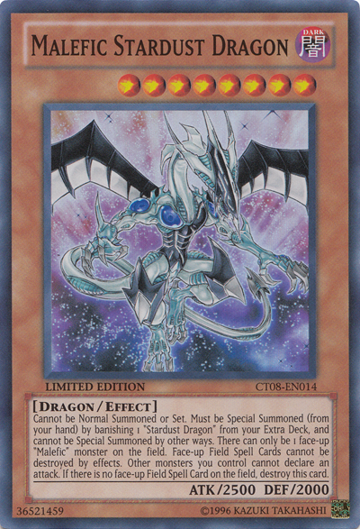 Malefic Stardust Dragon [CT08-EN014] Super Rare - PokeCharles PokeStore