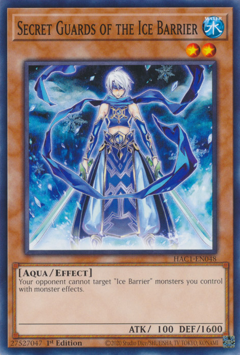 Secret Guards of the Ice Barrier [HAC1-EN048] Common - PokeCharles PokeStore