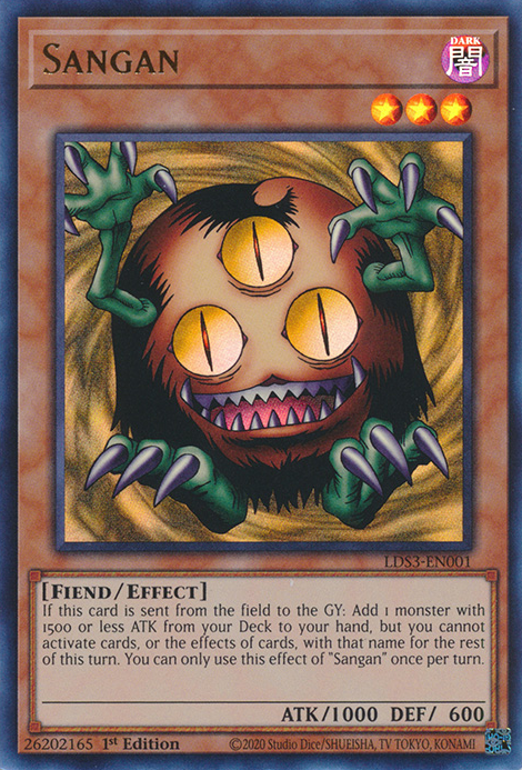 Sangan [LDS3-EN001] Ultra Rare - PokeCharles PokeStore