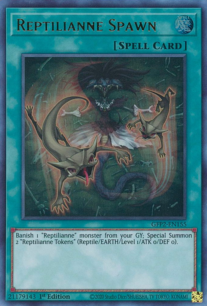 Reptilianne Spawn [GFP2-EN155] Ultra Rare - PokeCharles PokeStore