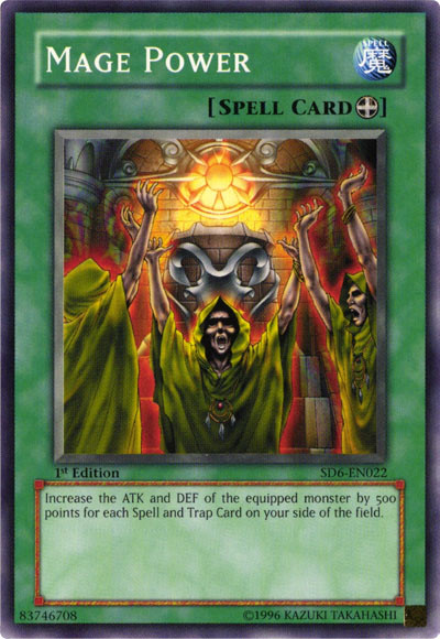 Mage Power [SD6-EN022] Common - PokeCharles PokeStore